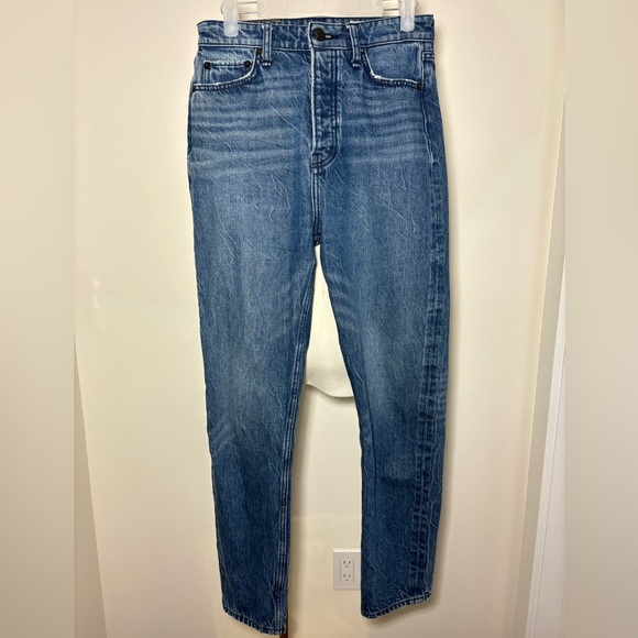 Rag & Bone Rachel Siesta Barrel Leg High Rise Button Fly Jeans - Picture 2 of 10